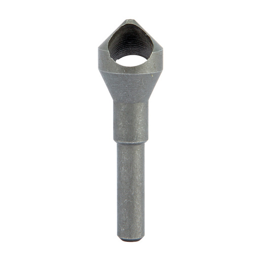 CRL 18DB .556-inch 90-degree single-edge deburring tool with quarter-inch round shank